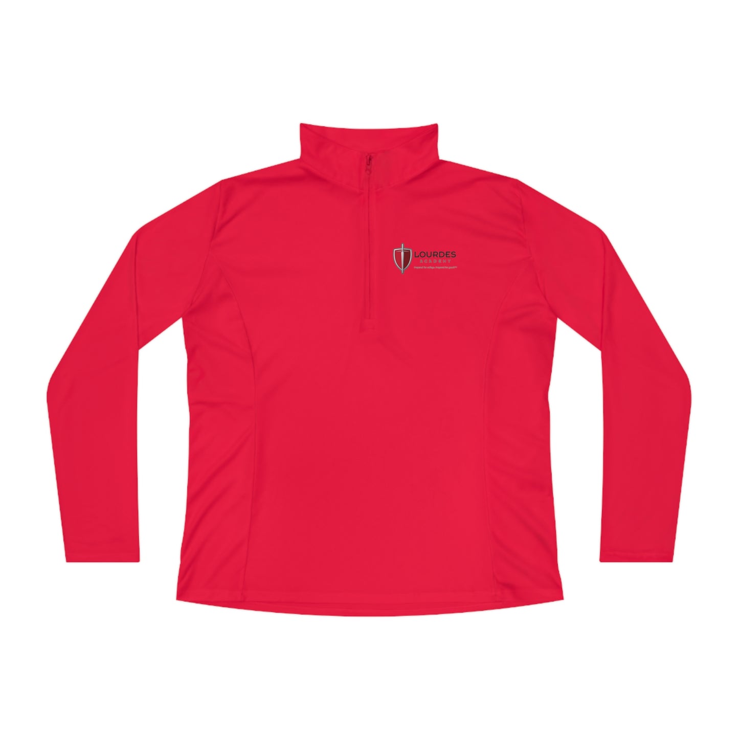 Lourdes Ladies Quarter-Zip Pullover