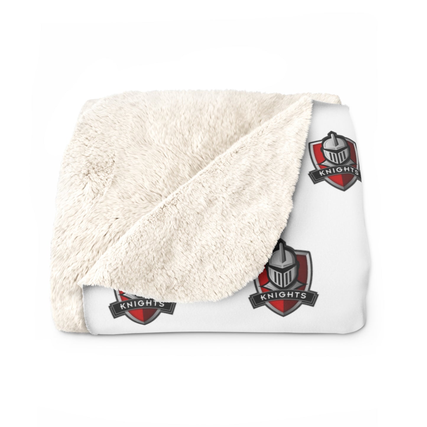 Knights Sherpa Fleece Blanket