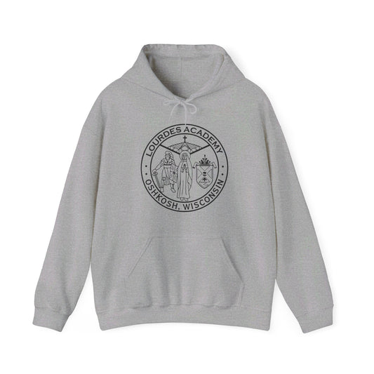 Unisex Heavy Blend™ Crest Hooded Sweatshirt